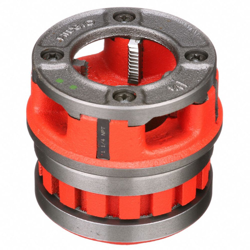 Pipe Threading Head, 1 1/4 In, RH, Alloy