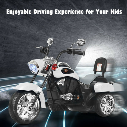 Costway 6V 3 Wheel Kids Motorcycle