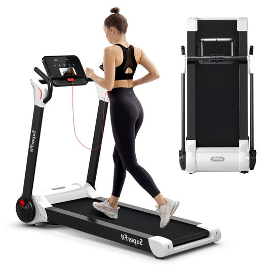 2.25 HP Electric Motorized Folding Treadmill with LED Display