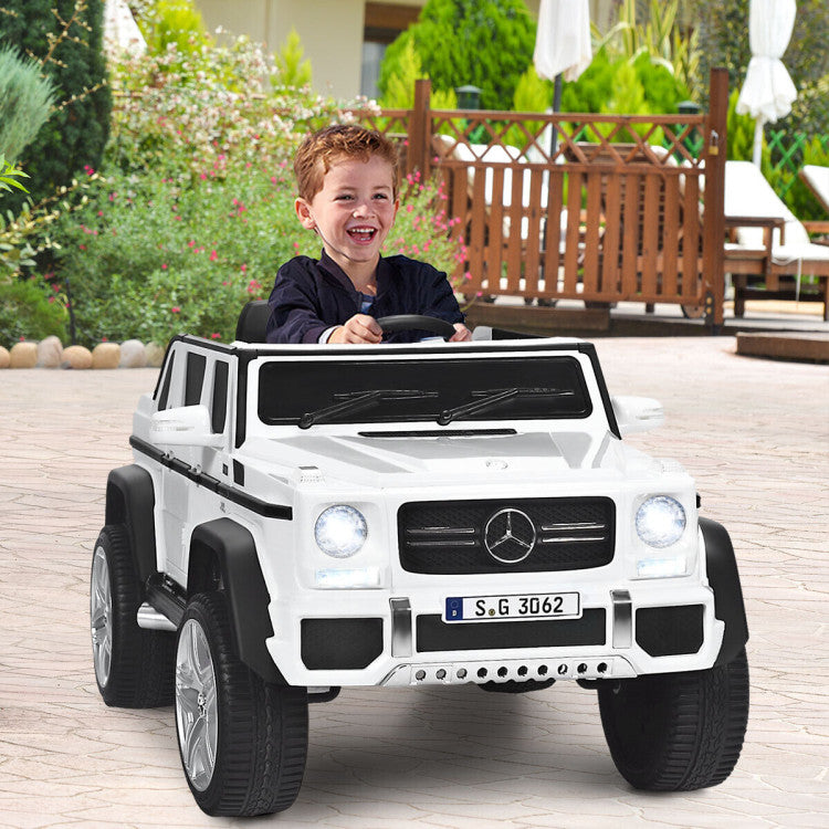 Costway 12V Licensed Mercedes-Benz Kids Ride-On Car