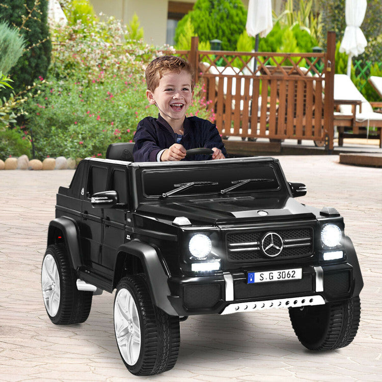 Costway 12V Licensed Mercedes-Benz Kids Ride-On Car