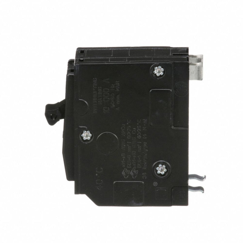 Miniature Circuit Breaker, 25 A, 120/240V AC, 2 Pole, Plug In Mounting Style, QO Series