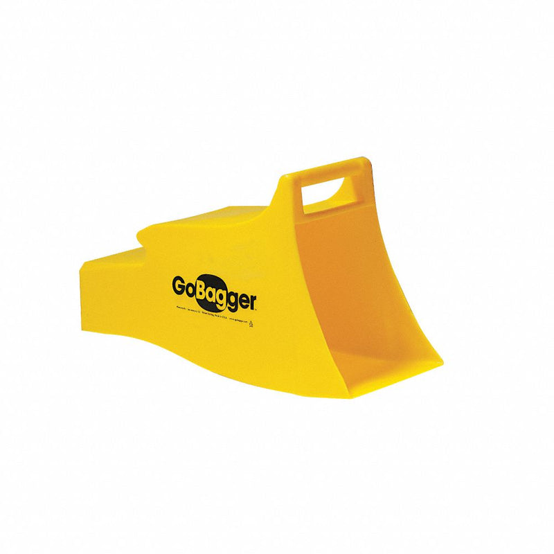 Sand Bag Filling Tool, Plastic, Yellow