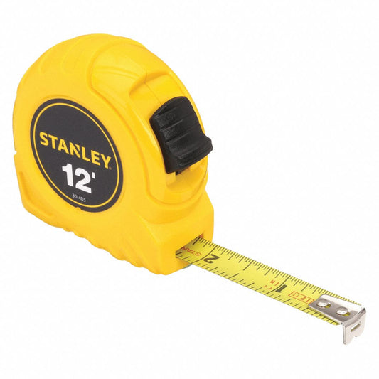 Stanley 12 ft Tape Measure, 1/2 in Blade
