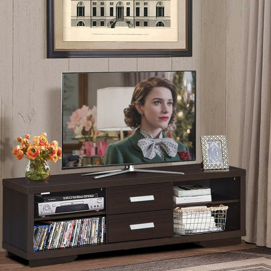 TV Stand Entertainment Center Hold up to 65 Inch TV