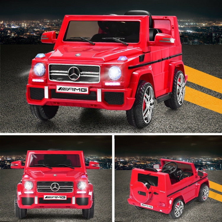 Costway Mercedes Benz G65 Licensed Remote Control Kids Riding Car