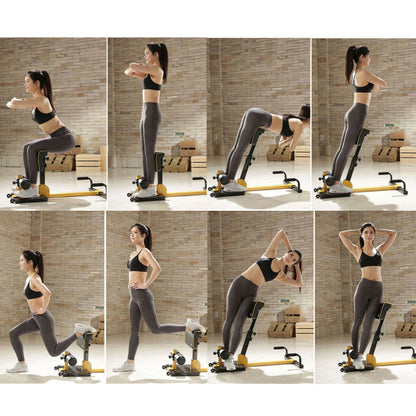 8-in-1 Multifunctional Home Gym Squat Fitness Equipment