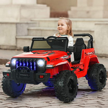 Costway 12V Kids Ride-on Jeep Car with 2.4G Remote Control