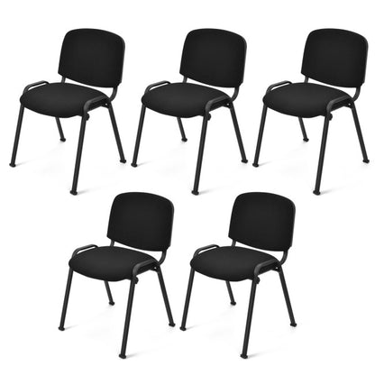Set of 5 Conference Chair Elegant Office Chair for Guest Reception