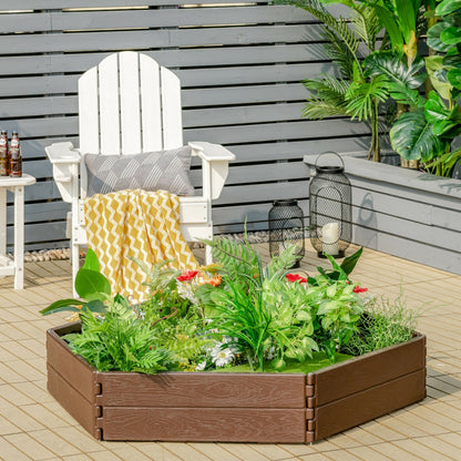 Vegetable and Flower Raised Garden Bed Set