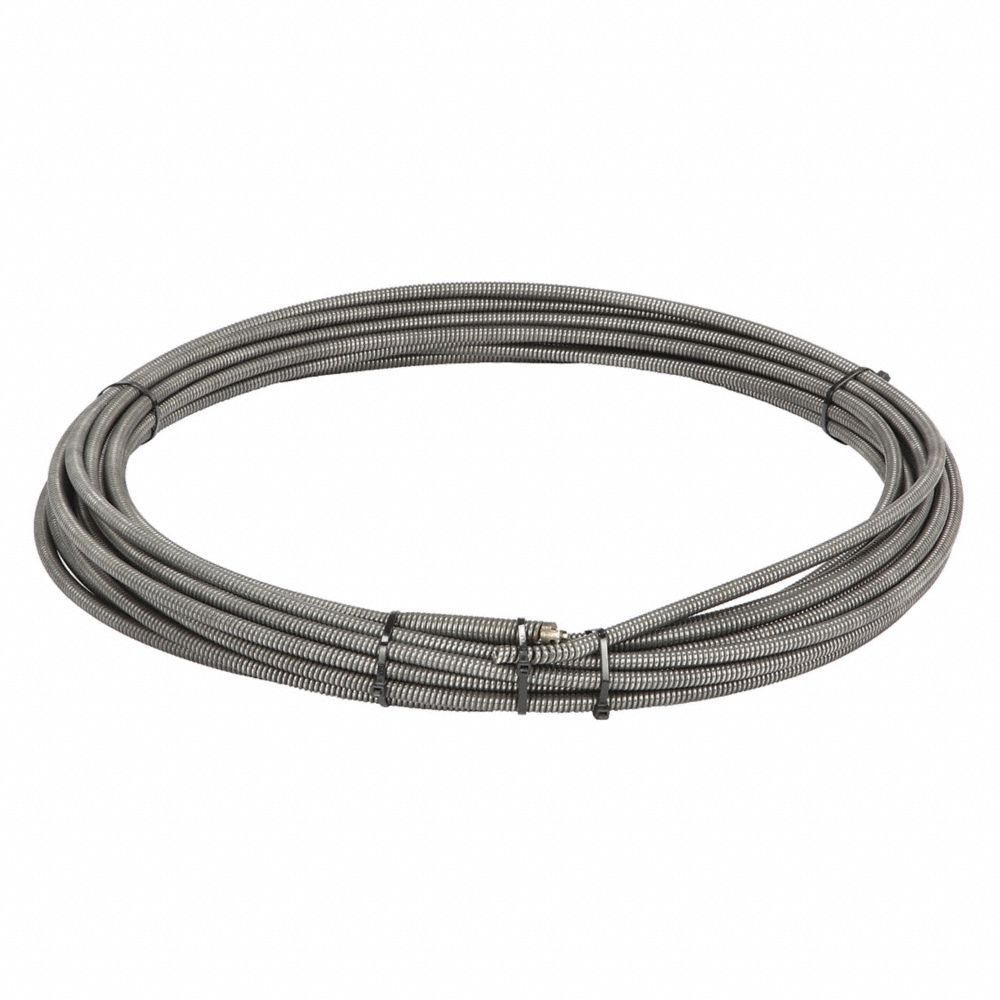 Drain Cleaning Cable, 3/8 In. x 75 ft.