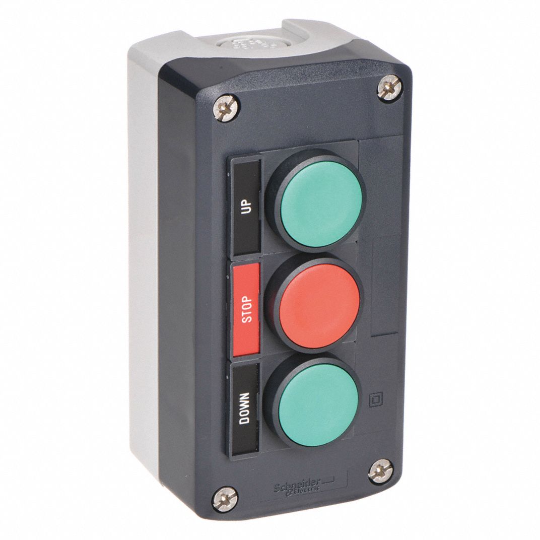 Push Button Control Station, Up/Stop/Down