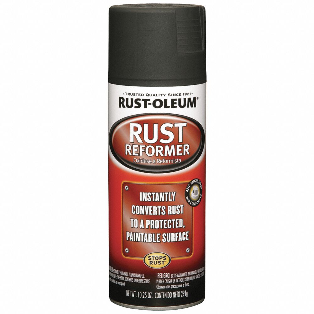 10.25 oz. Flat Black Rust Reformer Aeorsol Spray