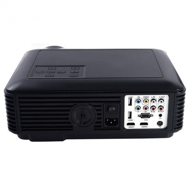 5000 Lumens HD 1080P 3D LED Portable Home Theater Projector