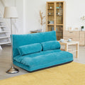 6-Position Adjustable Sleeper Lounge Couch with 2 Pillows