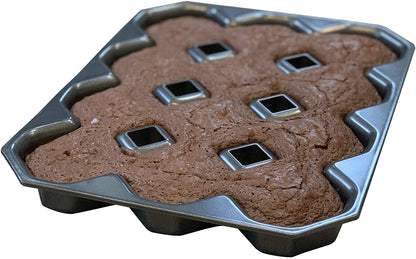 Crispy Corner Brownie Pan, 10.5 x 13.63 x 1.5 inches