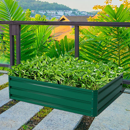 Patio Raised Garden Bed for Vegetable and Flower Planting