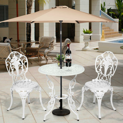 3-Piece Patio Furniture Bistro Set