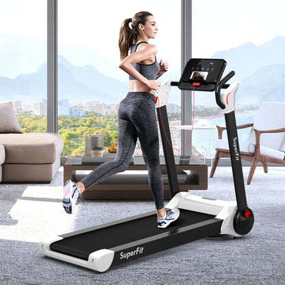 2.25 HP Electric Motorized Folding Treadmill with LED Display