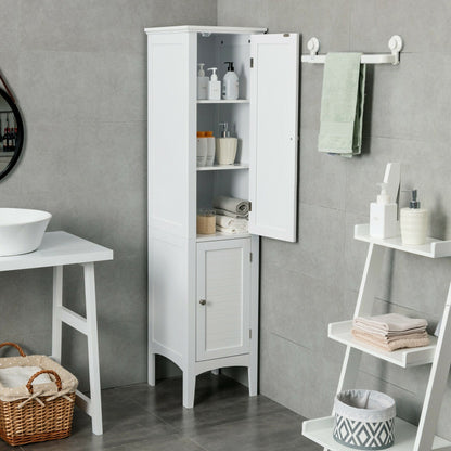 Costway Freestanding Bathroom Storage Cabinet for Kitchen and Living Room