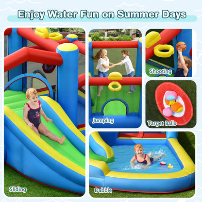 Inflatable Kids Water Slide Outdoor Indoor Slide Bounce Castle without Blower