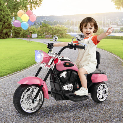 Costway 6V 3 Wheel Kids Motorcycle