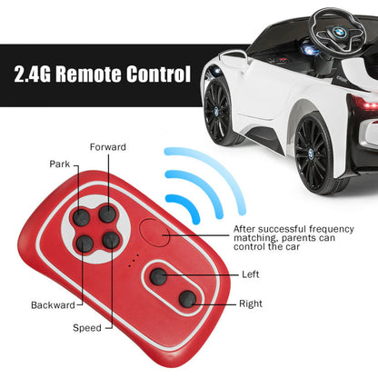 Costway 12V BMW Licensed Kids Ride-On Car with Remote Control