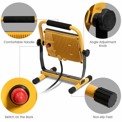 50W 5000lm LED Portable Outdoor Camping Work Light