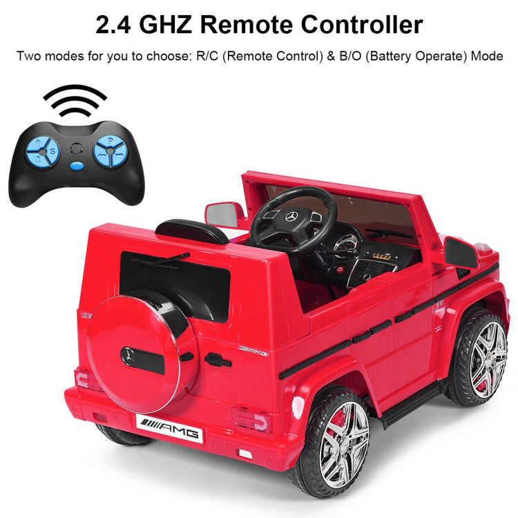 Costway Mercedes Benz G65 Licensed Remote Control Kids Riding Car