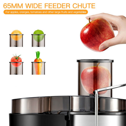 Centrifugal Juice Machine with Wide Mouth and 2 Speed Mode