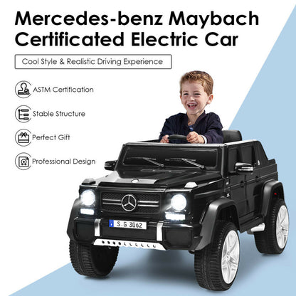 Costway 12V Licensed Mercedes-Benz Kids Ride-On Car