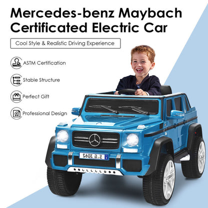 Costway 12V Licensed Mercedes-Benz Kids Ride-On Car