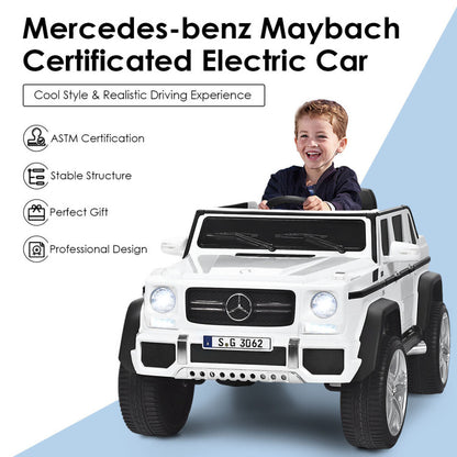 Costway 12V Licensed Mercedes-Benz Kids Ride-On Car