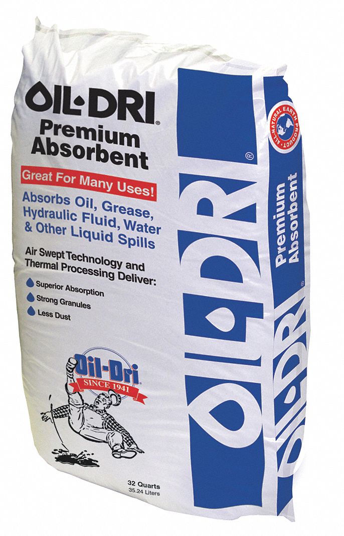 🔥 Oil-Dri Loose Absorbent, Montmorillonite Clay