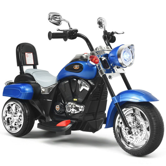 Costway 6V 3 Wheel Kids Motorcycle