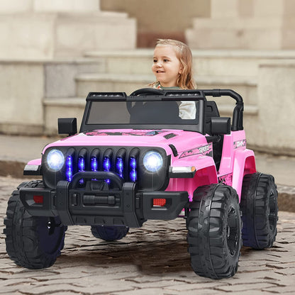 Costway 12V Kids Ride-on Jeep Car with 2.4G Remote Control