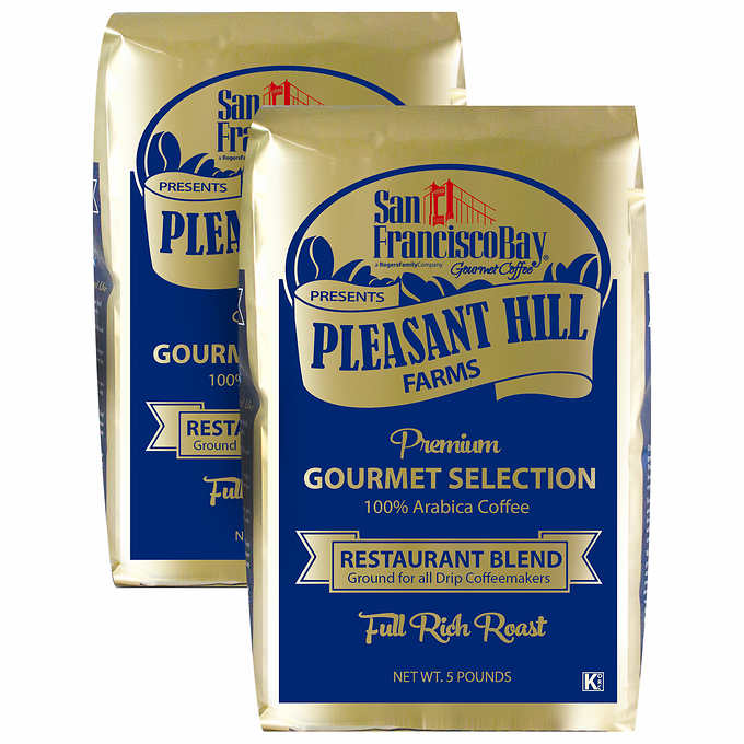 Pleasant Hill Farms Arabica Ground Coffee 5 lb, 2-pack - Milagru Store