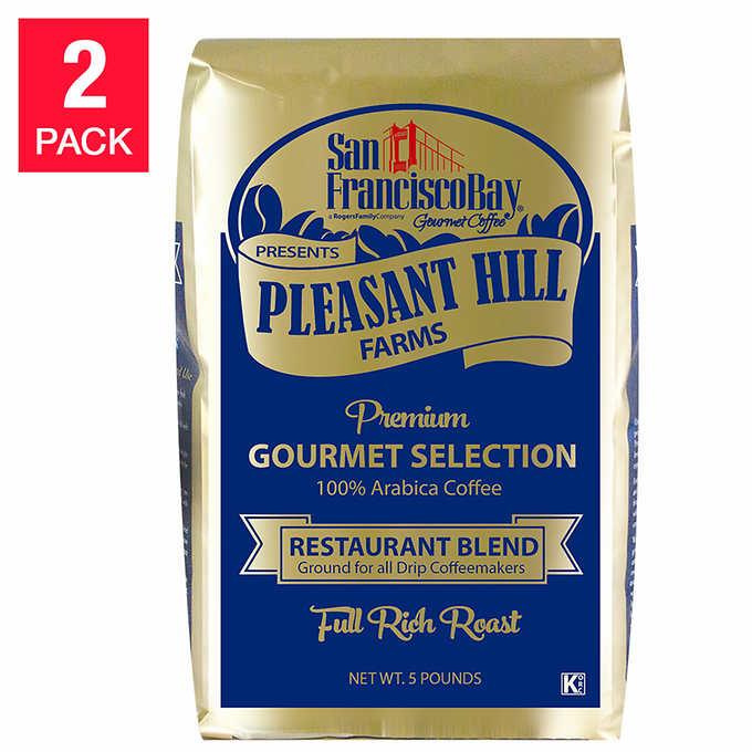 Pleasant Hill Farms Arabica Ground Coffee 5 lb, 2-pack - Milagru Store