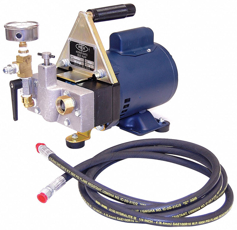 Hydrostatic Test Pump, Electric, 1/2 HP