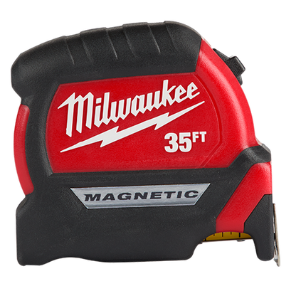 MILWAUKEE 35ft Compact Wide Blade Magnetic Tape Measure