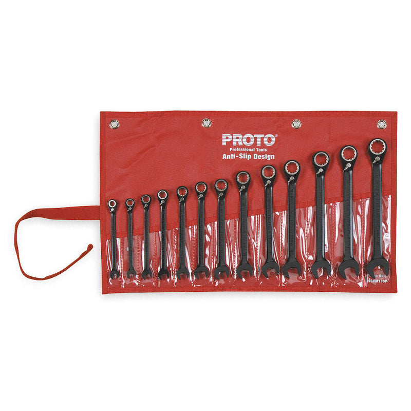 Ratcheting Wrench Set, Pieces 13