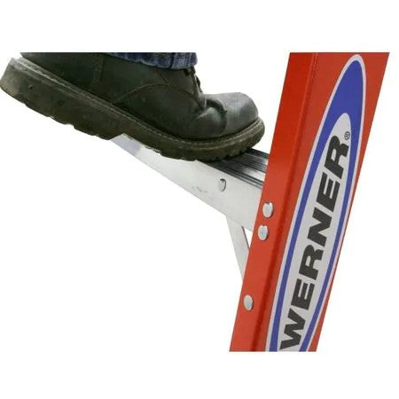 Werner 5 ft Fiberglass Twin Stepladder, 300 lbs. Capacity