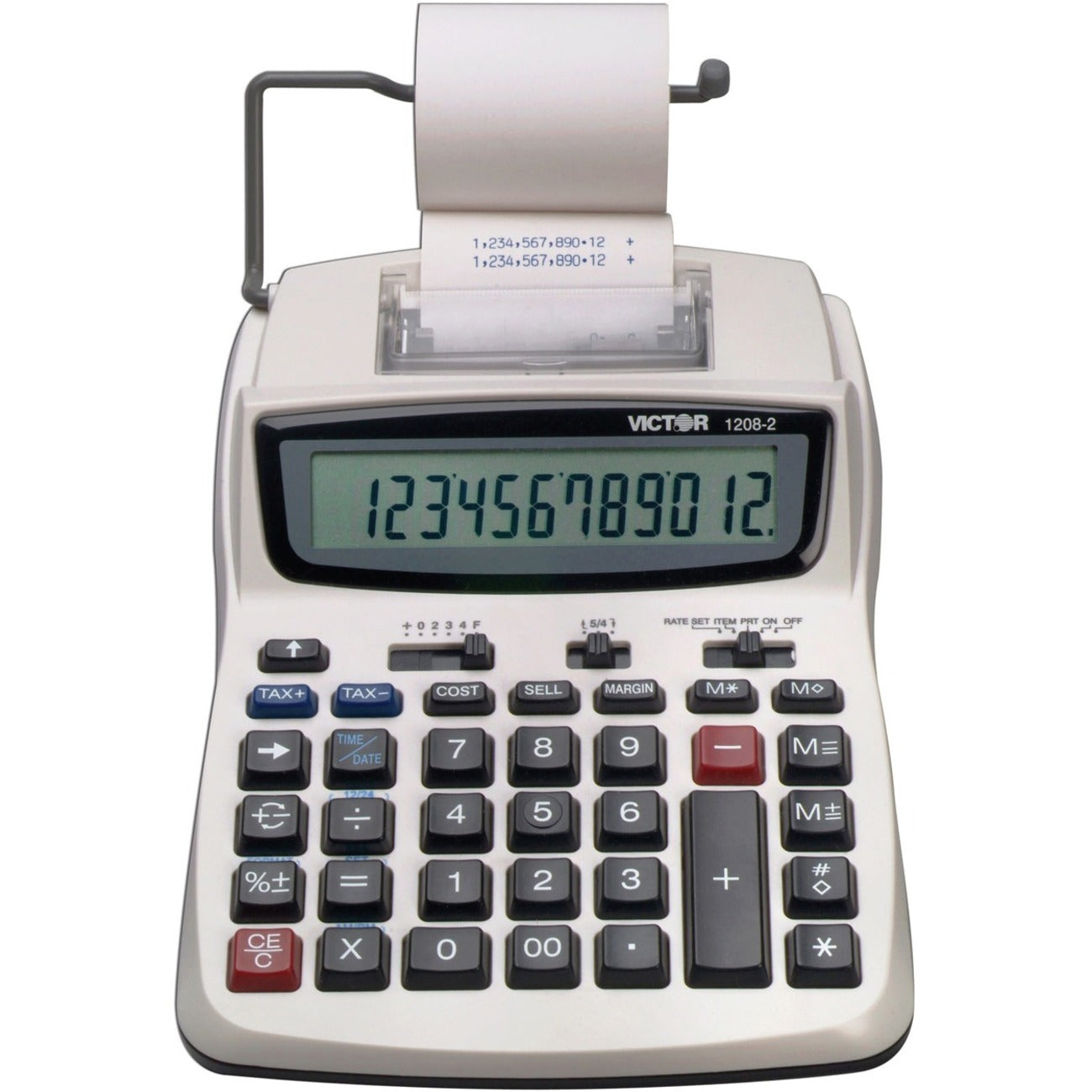 Portable Calculator, LCD, 12 Digits