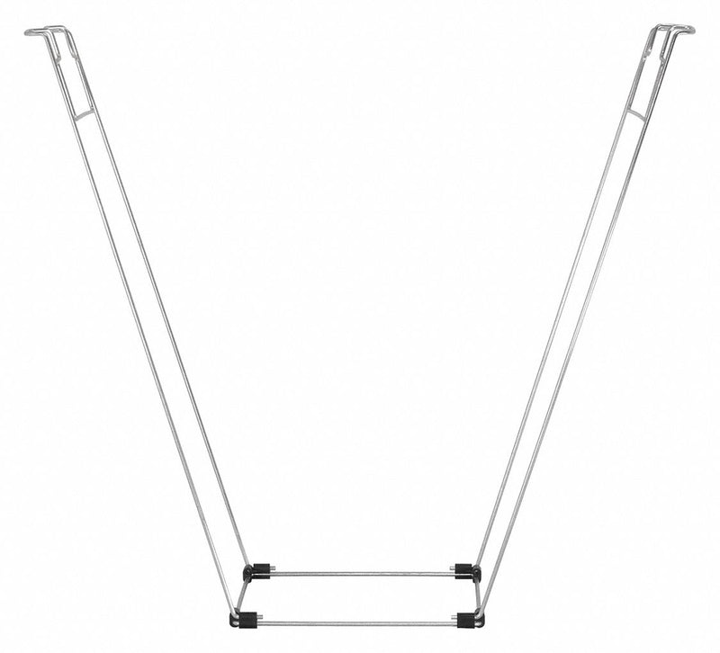 Steel Bag Holder , Silver