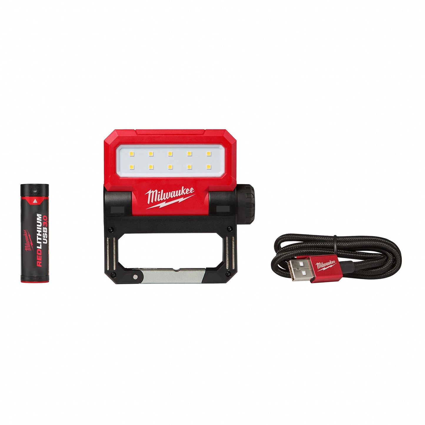 MILWAUKEE USB Rechargeable ROVER Pivoting Flood Light