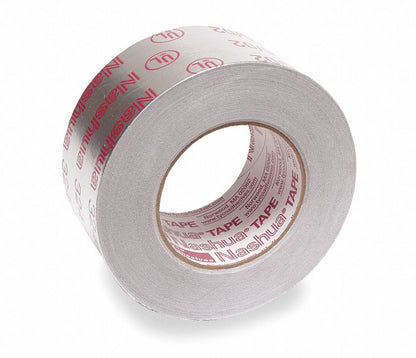 Printed Foil Tape, 2-1/2In x 60 Yd, Silver