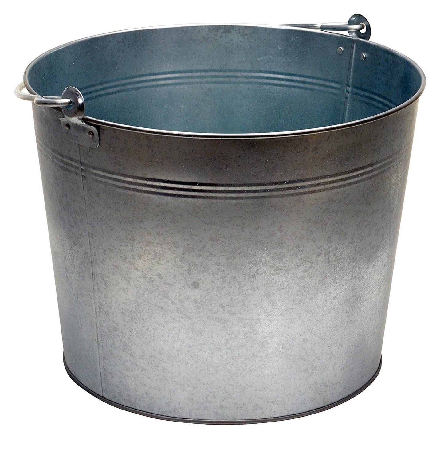 Galv Steel Bucket, Cap 5 Gal, With Handle