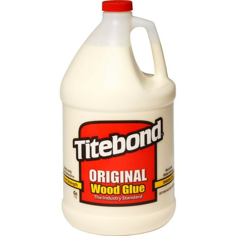 Wood Glue, 128 oz, Jug, Begins to Harden in 5 min 24 hr Full Cure