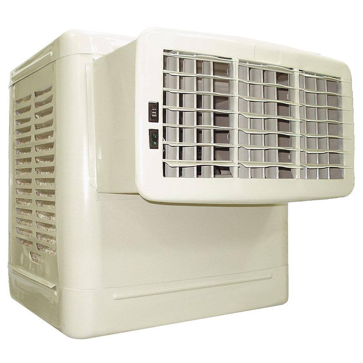 Window Evaporative Cooler 2800 cfm, 1000 to 1400 sq. ft., 6.3 gal