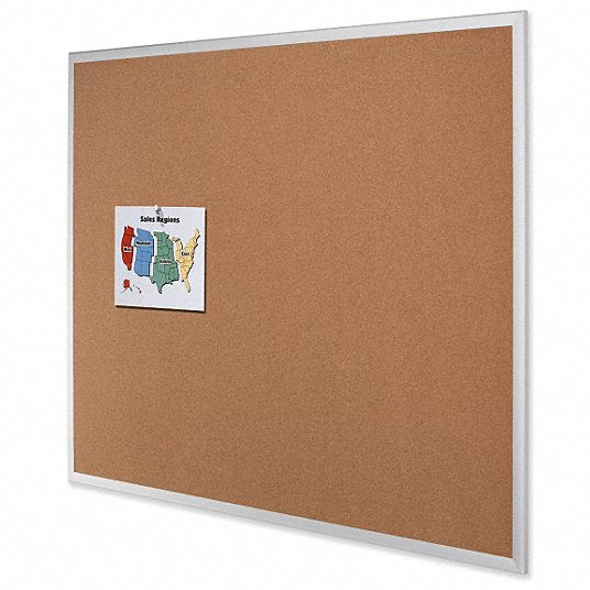 Cork Bulletin Board 48"H x 72"W
